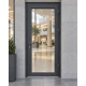 Металлопластиковые входные двери REHAU EURO 70 ламинированные 1000 x 2100 мм