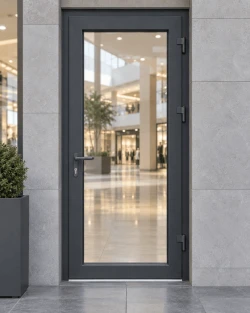 Металлопластиковые входные двери REHAU EURO 70 ламинированные 1000 x 2100 мм 