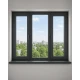 Металопластикове вікно Veka Softline 82 3-стулкове з 2 поворотно-відкидними стулками ламіноване 1800×1300 мм