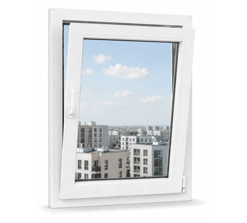 Металопластикове вікно Viknaroff Fenster 500 одностулкове поворотно-відкидне 800 x 1100 мм