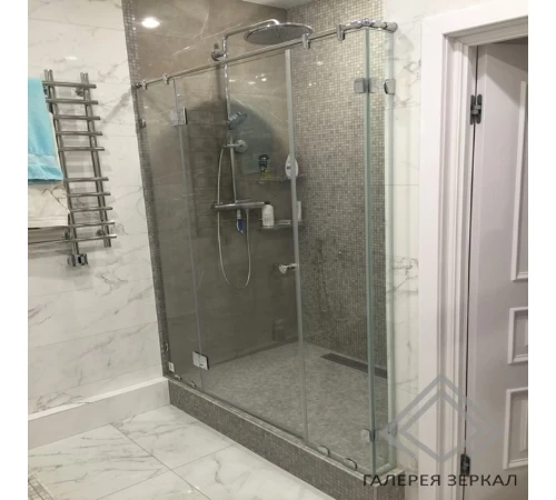 Скляна душова Перегородка SlidePro Aqua Line Оазис 2