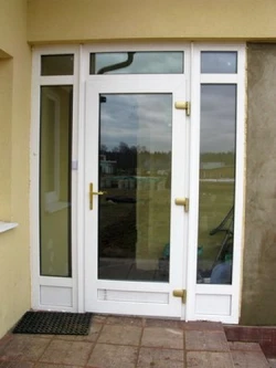 Металлопластиковые входные двери WDS 6S с фрамугой 2000 x 2500