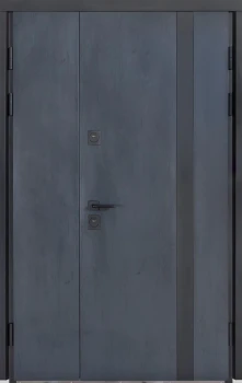 Двері ТЕРМО ХАУС 1200 мм Kale 710/265 Темний антрацит/Вулична антрацит сірий