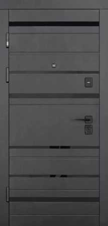 Вхідні Двері MEGAPOLIS KALE (MG3-K) 546/0 Harmonia BLK Abwehr
