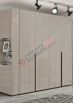 Шкаф Комфорт Эко Flex 1,6 м ДСП фасад Кашемир 4 дверный