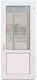 Металопластикові міжкімнатні двері VEKA Proline 900 x 2200 мм