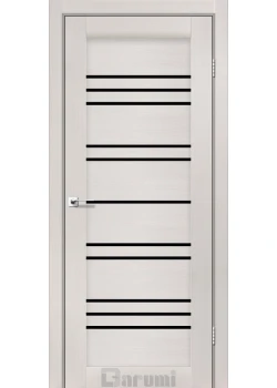 Двери Darumi Doors Versal дуб ольс Черное стекло