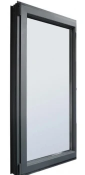 Алюмінієві вікна ALULIGHT W76 одностулкове глухе 800 x 1200 мм