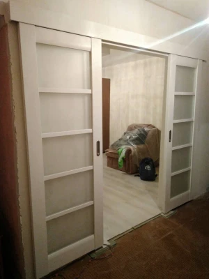 ДВЕРИ ML 15C ПАПА КАРЛО БЕЛЫЙ ЯСЕНЬ