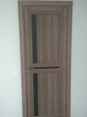 KORFAD SC-04 ЧЕРНОЕ СТЕКЛО ДУБ ГРЕЙ