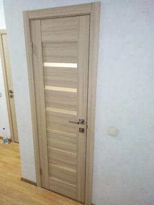 ДВЕРИ ЛАГУНА ПВХ (БЕЛОЕ СТЕКЛО) ОМИС