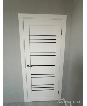 Двері Darumi Doors Versal дуб ольс Чорне скло