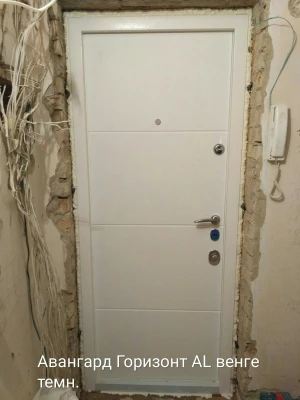 Двери Авангард Горизонт AL 2 цвета "Qdoors"