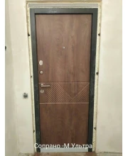 Двері Сопрано-М зпил дерева кон'ячний Qdoors