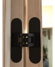 Двери Leador Doors Malta монблан Черное стекло