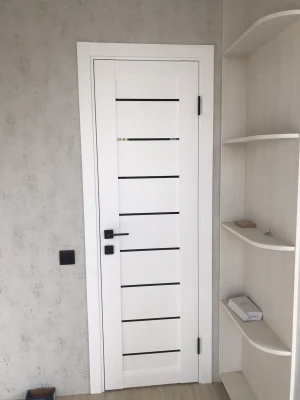 Межкомнатные Двери Neapol Белые BLK Leador