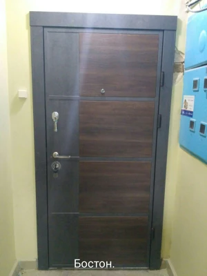 Двери Премиум Бостон-М бетон темный-светлый Qdoors