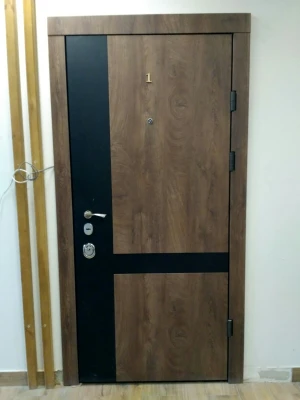 Двери Франк-М спил дерева коньячный Qdoors