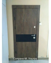 Двері Сопрано-М зпил дерева кон'ячний Qdoors