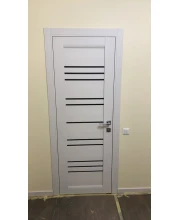 Двері Darumi Doors Versal дуб ольс Чорне скло