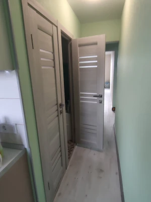 Двери Sovana BLK дуб латте Leador