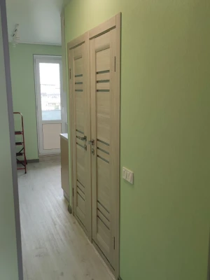 Двери Sovana BLK дуб латте Leador