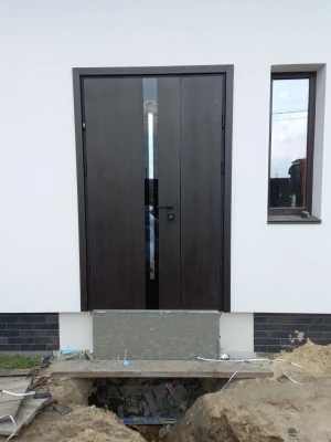 Двери Slim S 1200 антрацит Страж