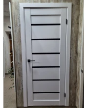 Двери Darumi Doors Vela дуб ольс Черное стекло