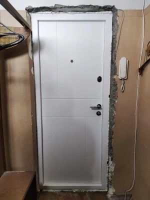 Двери Стиль-М венге серый горизонт АРТ - белое дерево белая коробка "Qdoors"