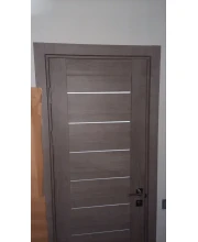 Двери Darumi Doors Leona орех бургун сатин белый