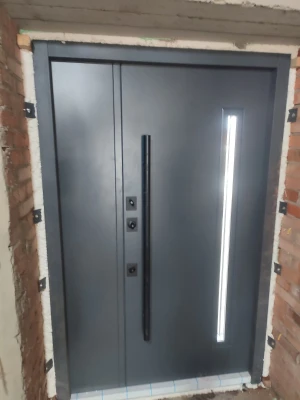Двери Slim S 1200 антрацит Страж