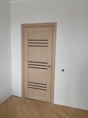 Двери Sovana BLK дуб мокко Leador