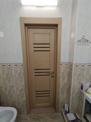 Двери Sovana BLK дуб мокко Leador