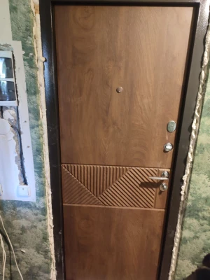 Двери Сопрано-М спил дерева коньячный Qdoors