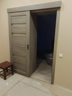 Двери Cremona BLK белый матовый Leador