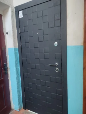 Двери Онтарио софт черный/белый супермат Qdoors