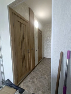 Двери Verona BLK серое дерево Leador