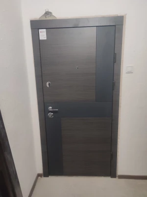 Двери Стиль-М венге серый горизонт АРТ - белое дерево "Qdoors"