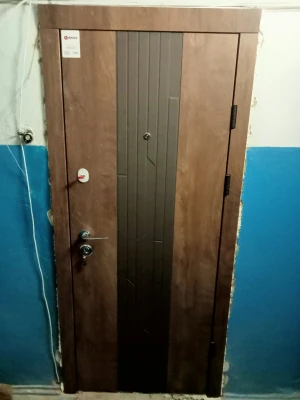 Двери Люксор спил дерева коньячный Qdoors