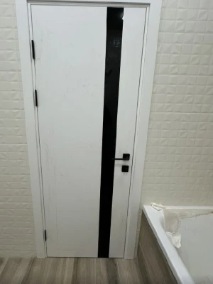 Двери Plato Line PTL-04 белый матовый BLK Darumi