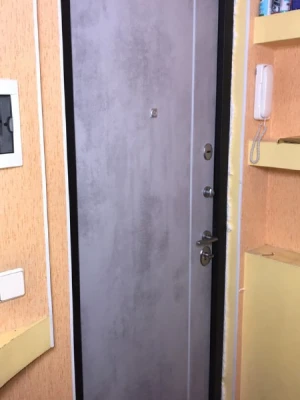 Двері К-8 МОДЕЛЬ 554 Оксид темний/Оксид світлий Булат