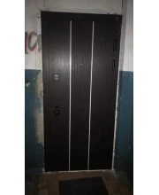 Двери Ультра (квадро) Kale 547/251 Дуб дорато темный / Рустик авиньон блан Булат