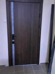 Qdoors Авангард Галант-АК дуб табак/белая эмаль+зеркало