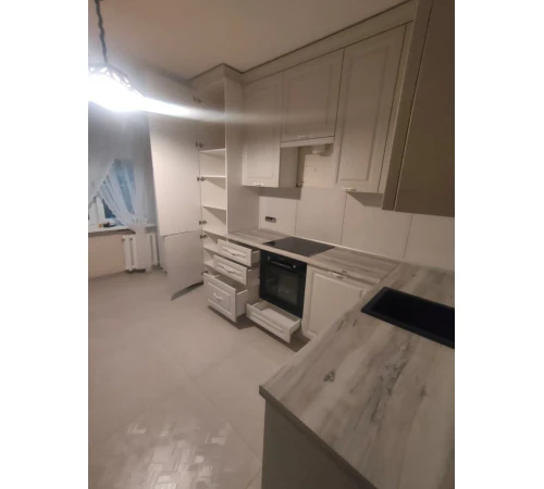 Кутова кухня на замовлення у білому кольорі №37 31.07.2023