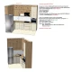 Кутова кухня на замовлення фарбований МДФ Дуб крафт золотий №390 09.03.2026