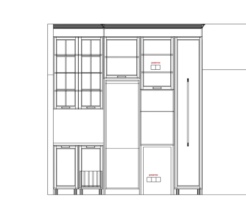 Угловая кухня на заказ крашеный МДФ RAL 9003 267