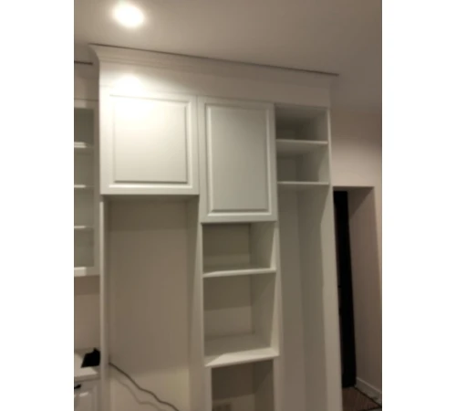 Угловая кухня на заказ крашеный МДФ RAL 9003 267