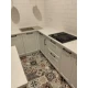 Угловая кухня на заказ крашеный МДФ RAL 9003 267