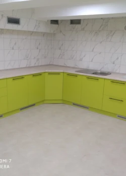 Кутова кухня на замовлення Салатовий Неон №59 12.02.2024