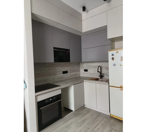 Кутова кухня на замовлення Біло-сіра №63 31.03.2024